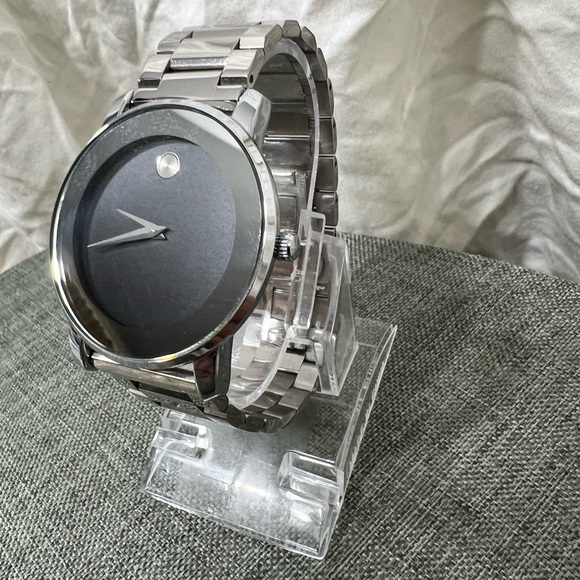 NWOT..Fashion Jewelry Mens Stainless Steel Watch. Business Watch Very Sl… - Picture 8 of 16